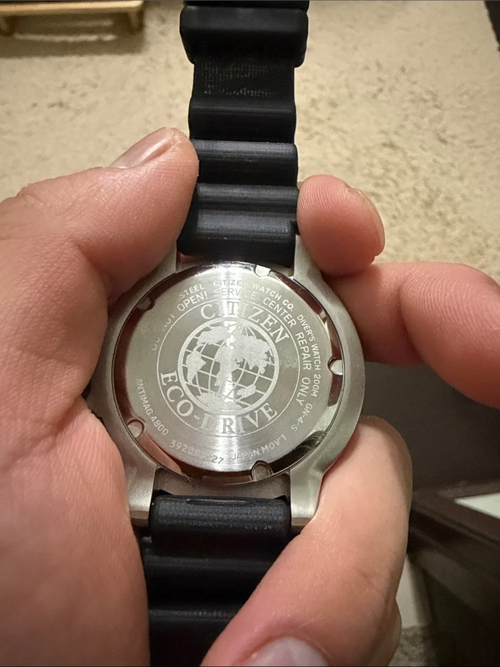Citizen light powered